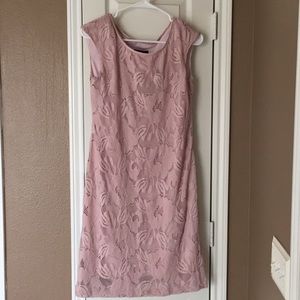 Light pink spring dress